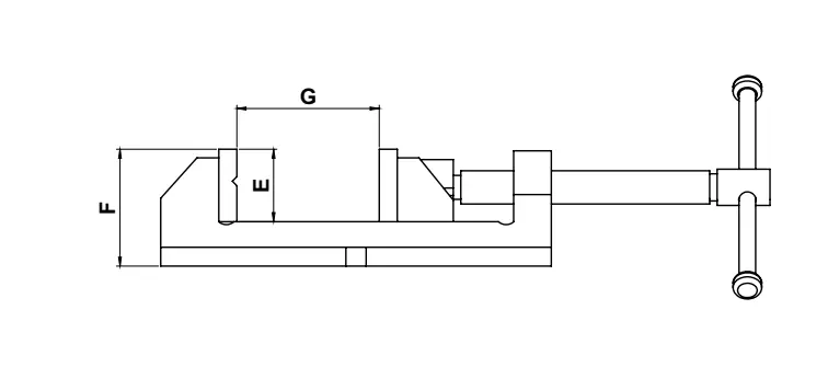 Drill Press Vice Traditional SG Iron